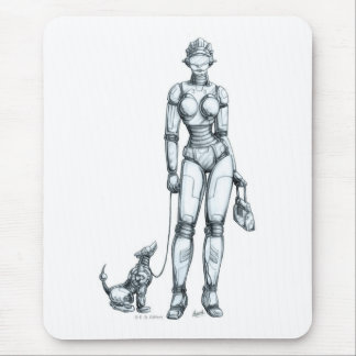 Robots Mouse Pad