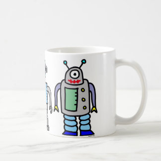 robots mug! coffee mug
