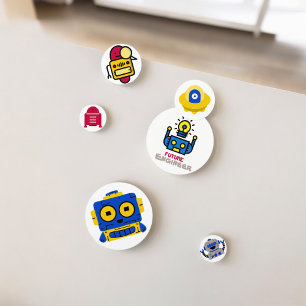 Robots Table Confetti