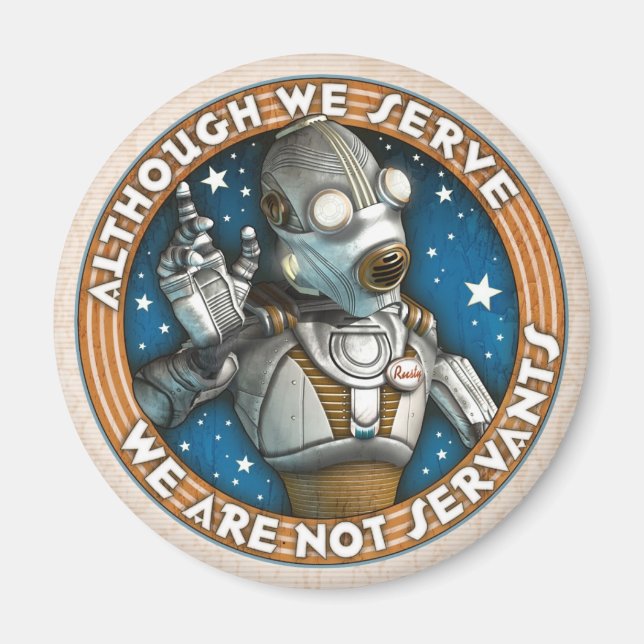 Robots' Union Magnet (Front)