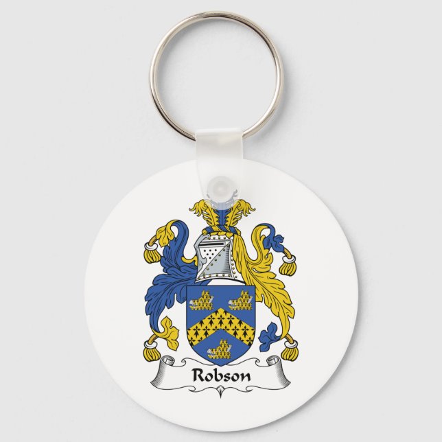 Robson Family Crest Keychain (Front)