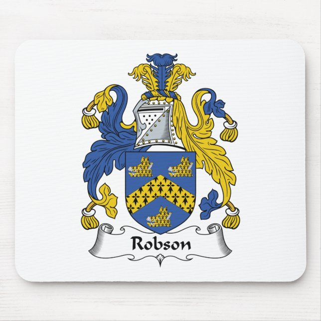 Robson Family Crest Mouse Pad (Front)