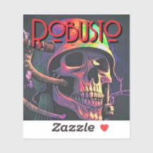 ROBUSTO Custom-Cut Vinyl Sticker
