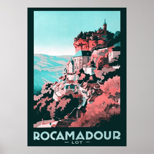 Rocamadour - Vintage Poster (Front)