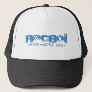 ROCBOI  (HOOD.METAL.R&B) TRUCKER HAT