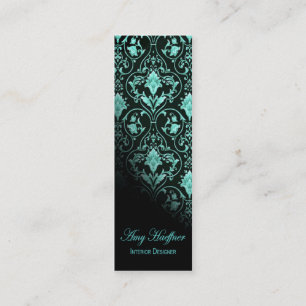 "Roccoco" (skinny) Interior Designer Business Card