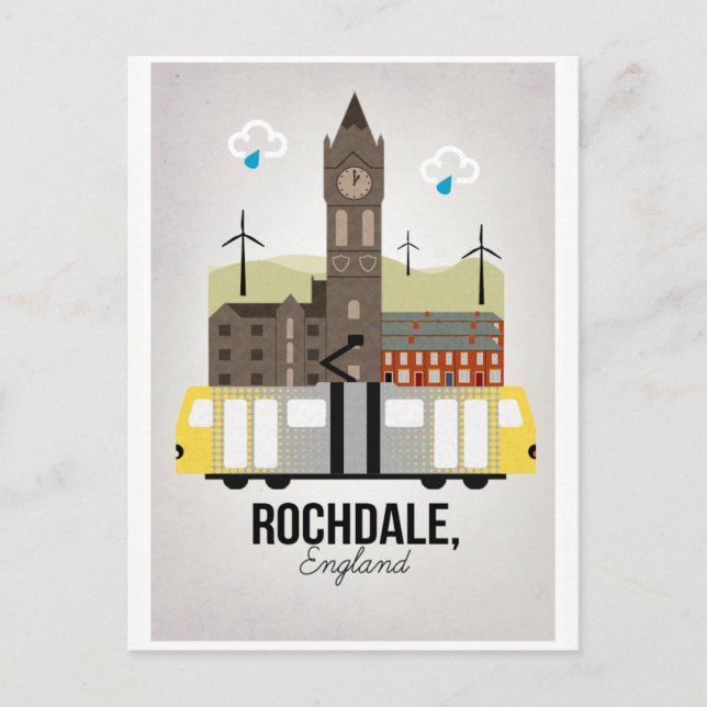 Rochdale postcard (Front)