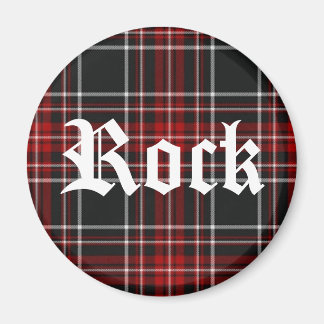 Roche à plaid rouge - Aimant