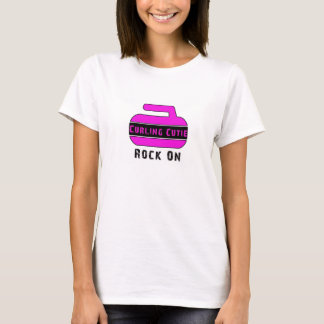 Roche de bordage sur le T-shirt de base