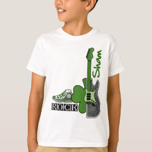 Roche de feinte. T-shirts du jour de St Patrick