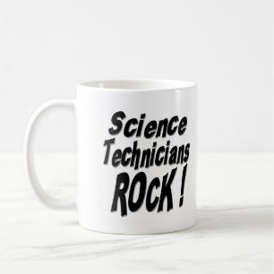 Roche de techniciens de la Science ! Tasse
