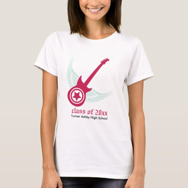 Roche dessus ! T-shirt fait sur commande (Devant)