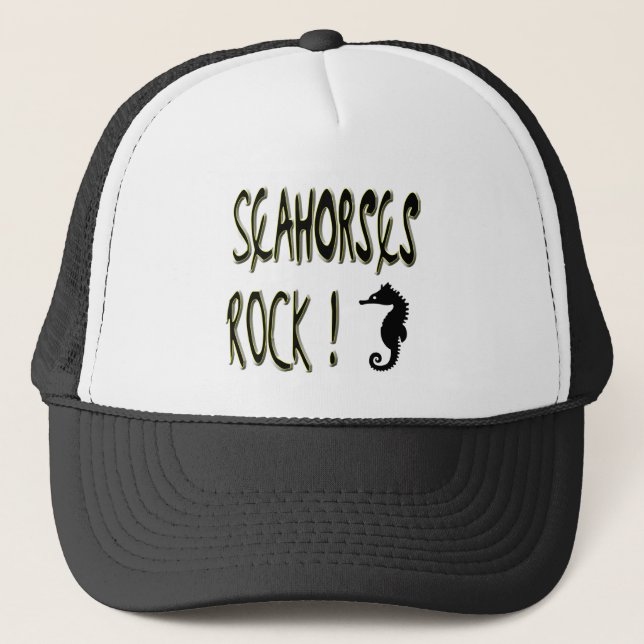 Roche d'hippocampes ! Casquette (Devant)