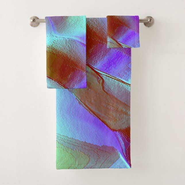 Roche polie en violet chromé (En situation)