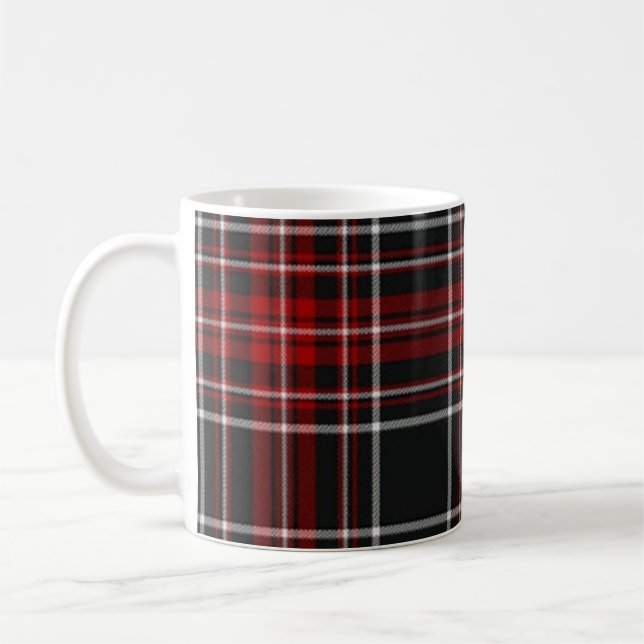 Roche rouge de plaid - tasse #2 (Gauche)
