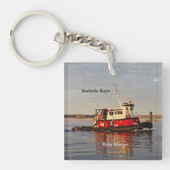 Rochelle Kaye acrylic key chain (Front)