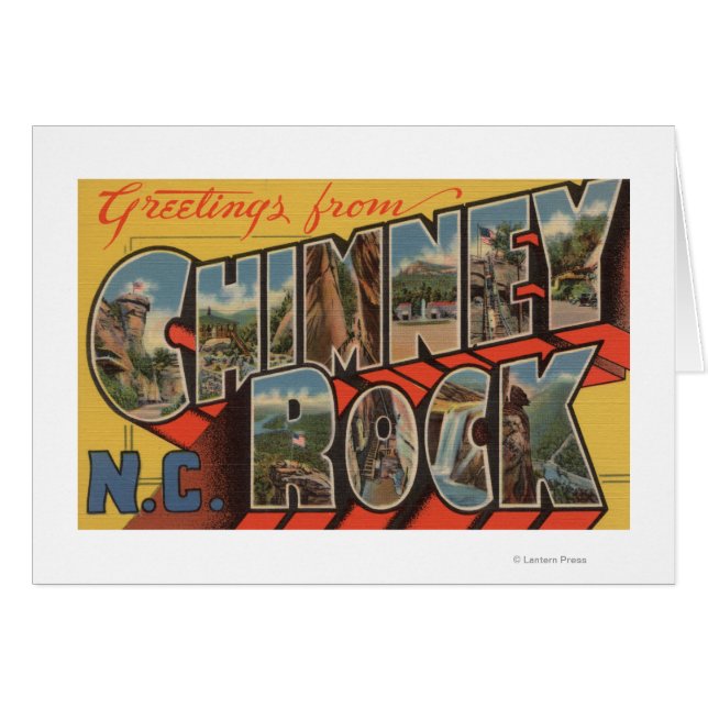 Rocher de Chimney, Caroline du Nord (Devant horizontal)