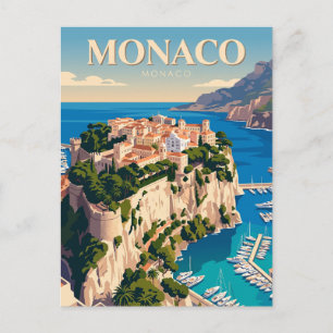Rocher de Monaco Postcard