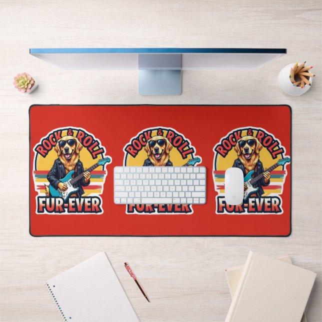 Rocher et rouler fourrure jamais Golden Retriever  (Bureau 1)