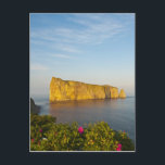 Rocher Perce (Perce Rock), Quebec, Canada. Postcard<br><div class="desc">COPYRIGHT Michael DeFreitas / DanitaDelimont.com | CN10 MDE0095.jpg | Rocher Perce (Perce Rock),  Quebec,  Canada.</div>