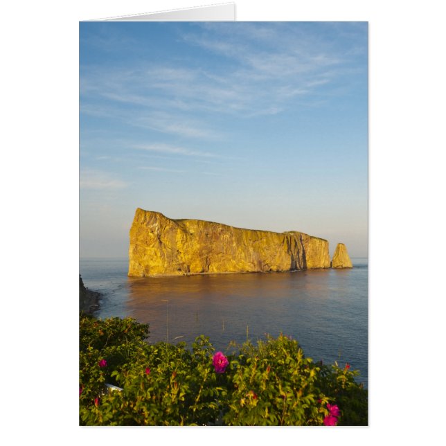 Rocher Perce (Rocher Percé), Québec, Canada. (Devant)
