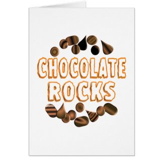 Roches de chocolat