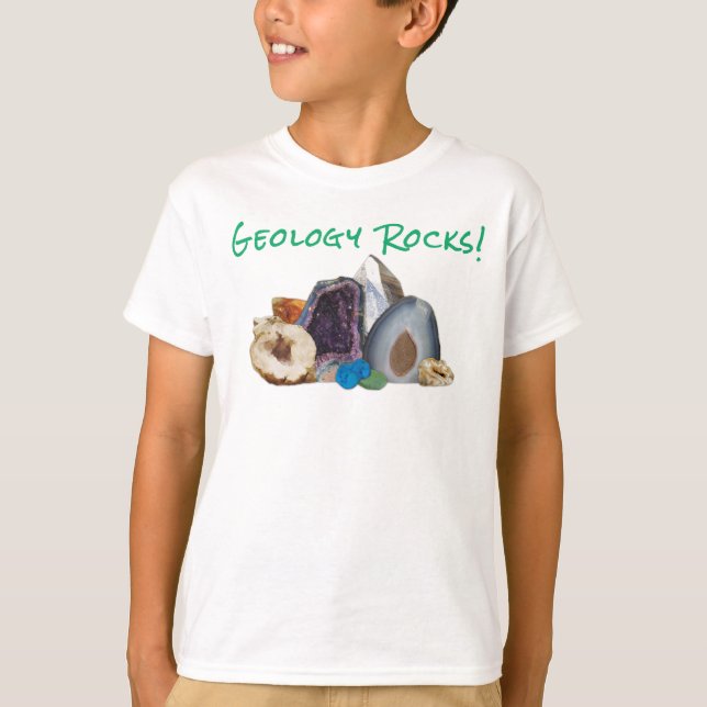 Roches de géologie ! T-shirt (Devant)