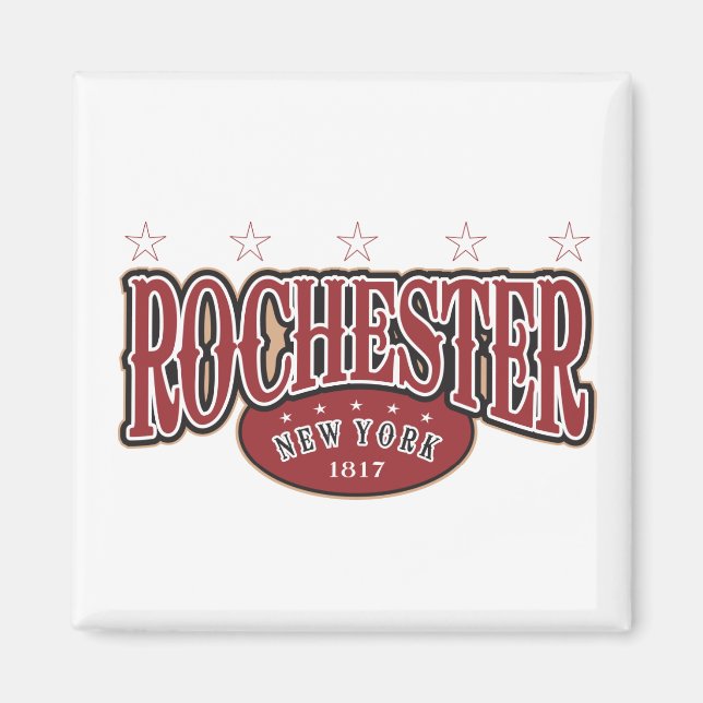 Rochester 1817 magnet (Front)