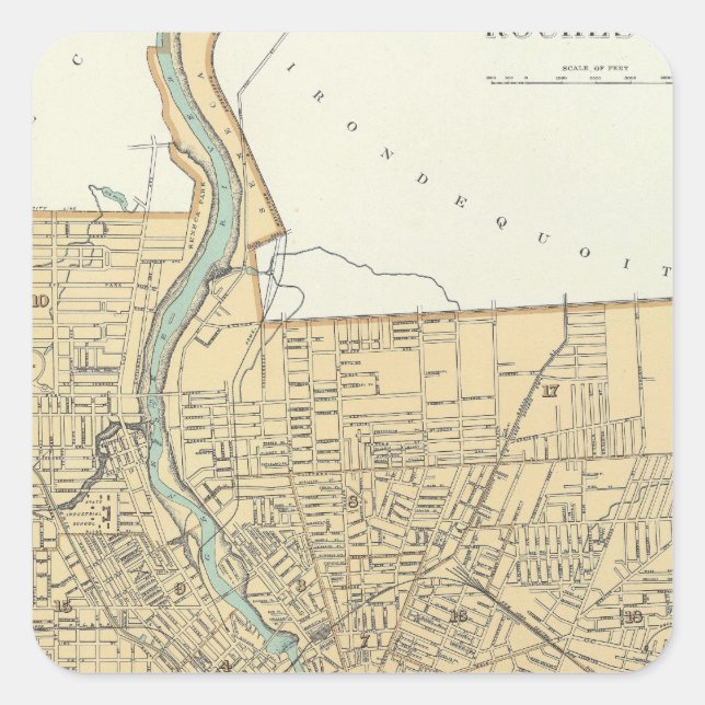 Rochester 2 square sticker (Front)