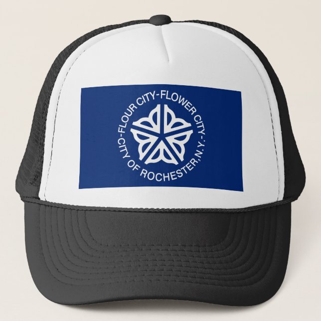 Rochester Flag Trucker Hat (Front)