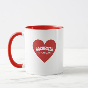 Rochester Michigan Hometown Coffee Mug