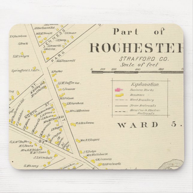 Rochester Mouse Pad (Front)