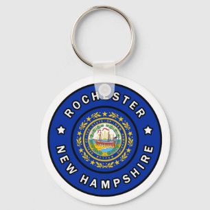Rochester New Hampshire Keychain