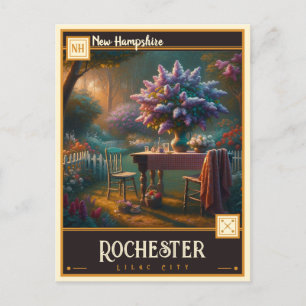 Rochester, New Hampshire   Vintage Postcard