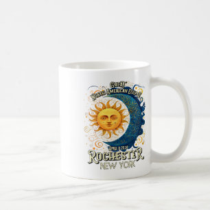 Rochester New York 2024 Total Solar Eclipse April  Coffee Mug