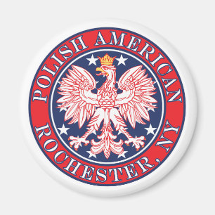 Rochester New York Polish Magnet