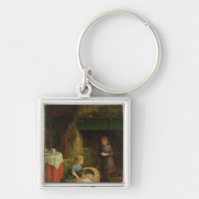 Rock-a-Bye Baby Keychain (Front)