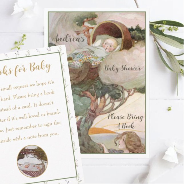 Rock A Bye Baby Nursery Rhyme Book Request Enclosure Card (Creator Uploaded)