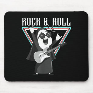 Rock & Roll Fun Graphic Illustration Mouse Pad