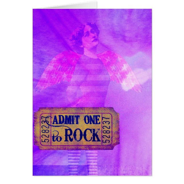 Rock and Roll Angel Digital Collage Toutes les occ (Devant)