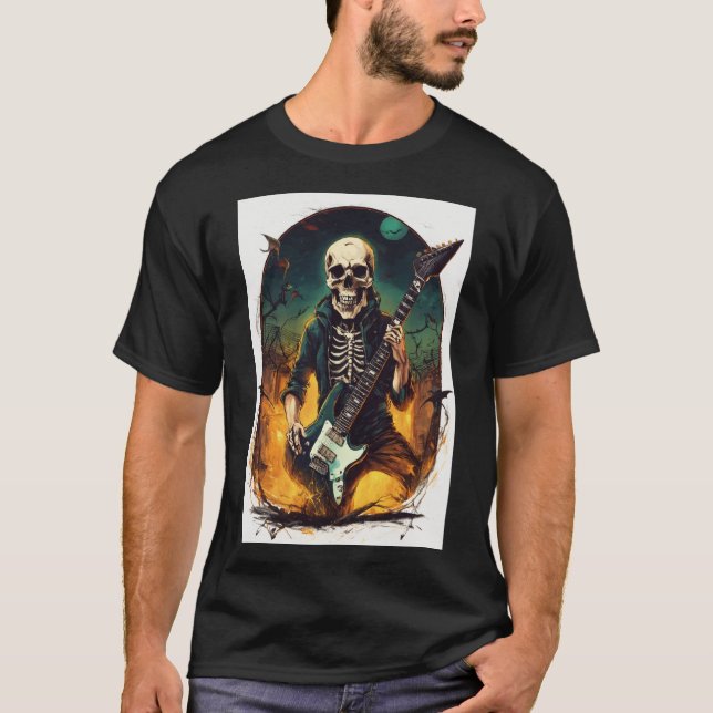 "Rock and Roll Concert T-Shirt Design – Iconic and (Front)