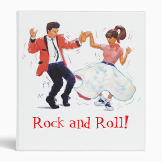 Rock and Roll Dancers Binder