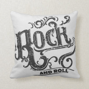 Rock and Roll Decorative Pillow