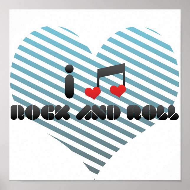 Rock And Roll fan Poster (Front)