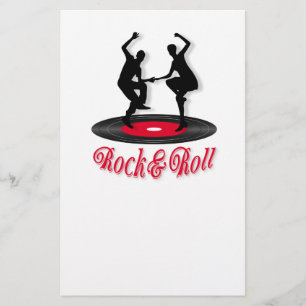 Rock and roll flyer