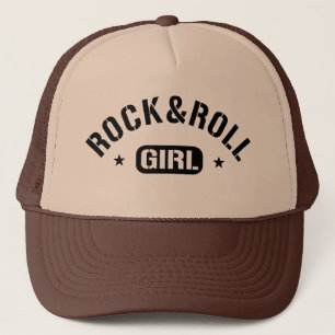 Rock And Roll Girl Trucker Hat