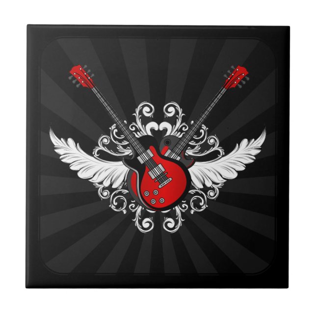 Rock and Roll Guitars - tile (Front)