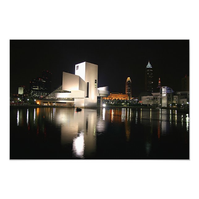 Rock and Roll Hall of Fame & Museum, Cleveland OH Photo Print (Front)