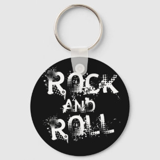 Rock and Roll Keychain