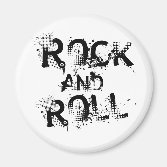 Rock and Roll Magnet (Front)